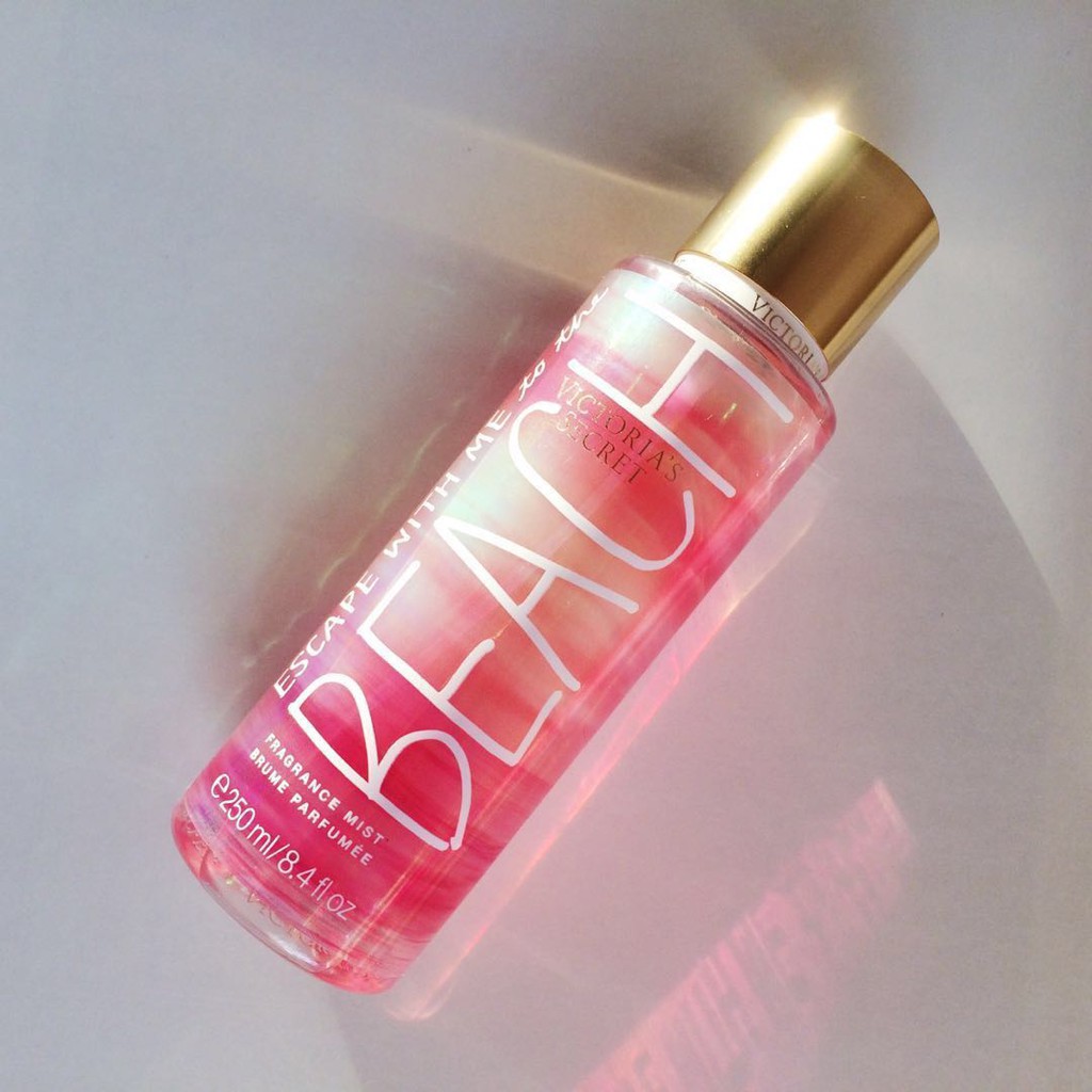 [New] Xịt Thơm Toàn Thân Victoria’s Secret Fragrance Mist – Escape With Me To The Beach | Thế Giới Skin Care
