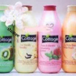Sữa tắm dưỡng thể / cottage /sữa tắm trắng da cottage 750ml của pháp freeship toàn quốc
