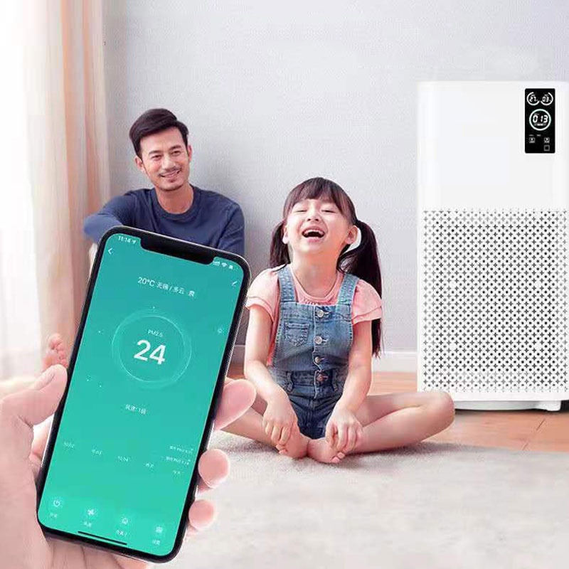 Máy lọc không khí điều khiển bằng app, thiết bị lọc không khí khử khuẩn, khử mùi NPR12
