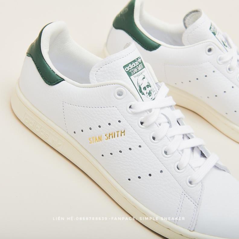 [Hạ Giá] Giày Adidas 💙FREESHIP💙Adidas Stan Smith Vintage Chính Hãng - Giày Stan Smith Gót Xanh Chuẩn Auth [CQ2871]