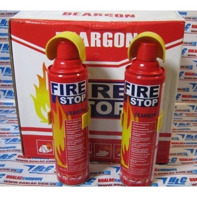 Bình Xịt Chữa Cháy Mini Tiện Dụng FIRE STOP 1000ml