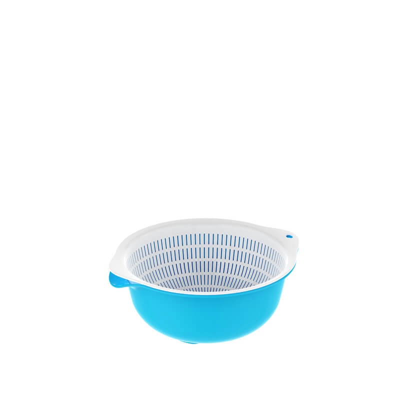 Bộ Thau Rổ Nhựa Duy Tân 2T4- Kích thước 27 x 24 x 10.5 cm