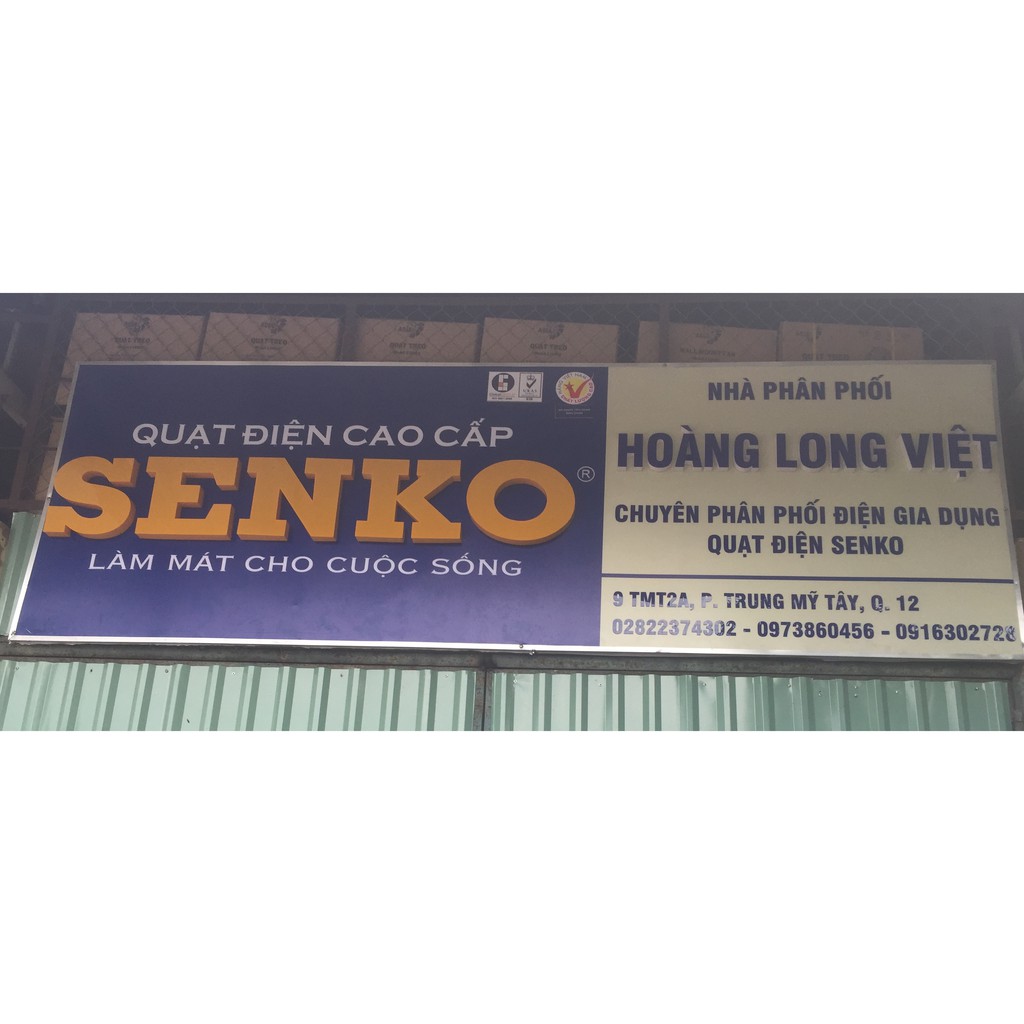 [GH HỎA TỐC] Quạt bàn Senko B102- BH 2 năm chính hãng