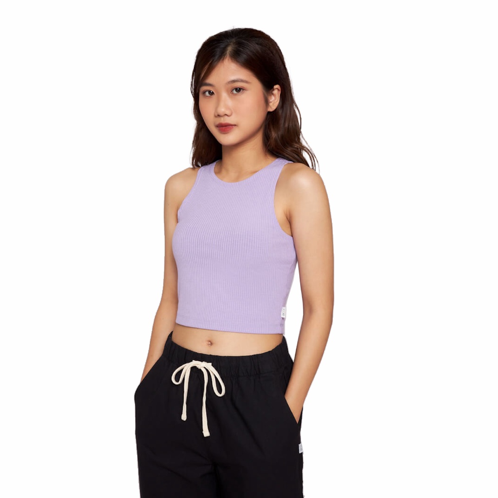 Áo Ba Lỗ Croptop Nữ BOO 100%Cotton Dáng Ôm Nhiều Màu Trendy Cá Tính