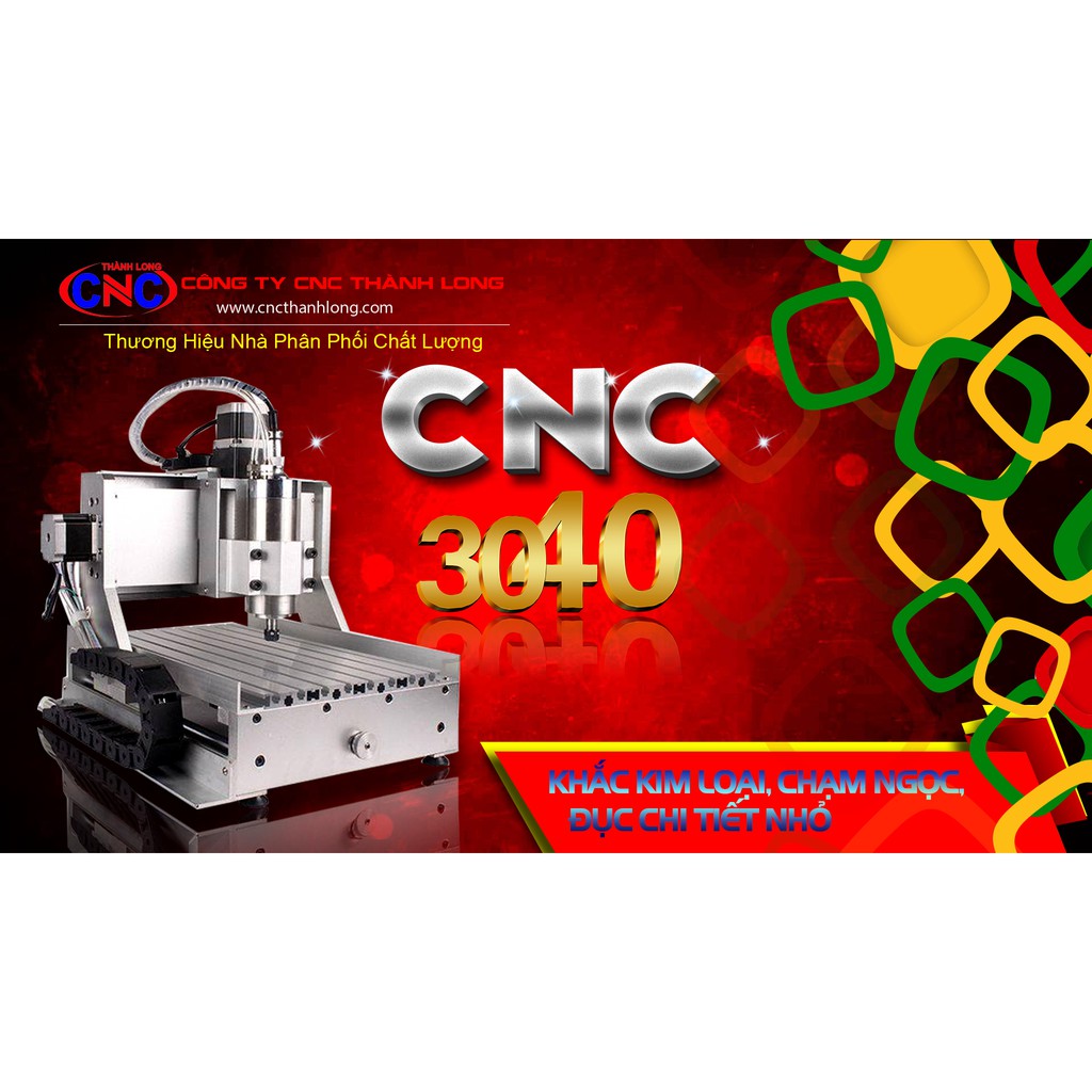 Máy CNC 3040 đục gỗ 3D