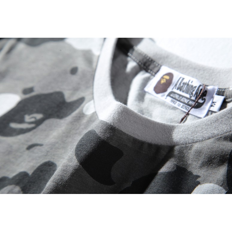 Mới Áo Thun Ngắn Tay Cổ Tròn Họa Tiết Rằn Ri