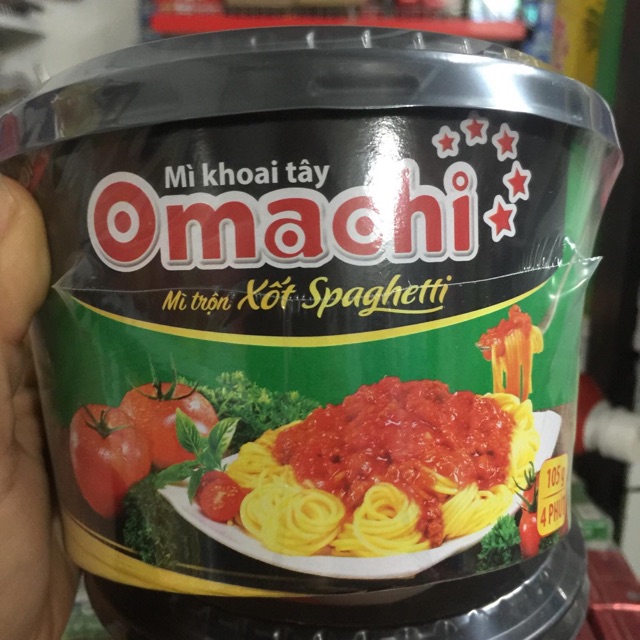 MÌ TRỘN XỐT SPAGHETTI OMACHI 105g