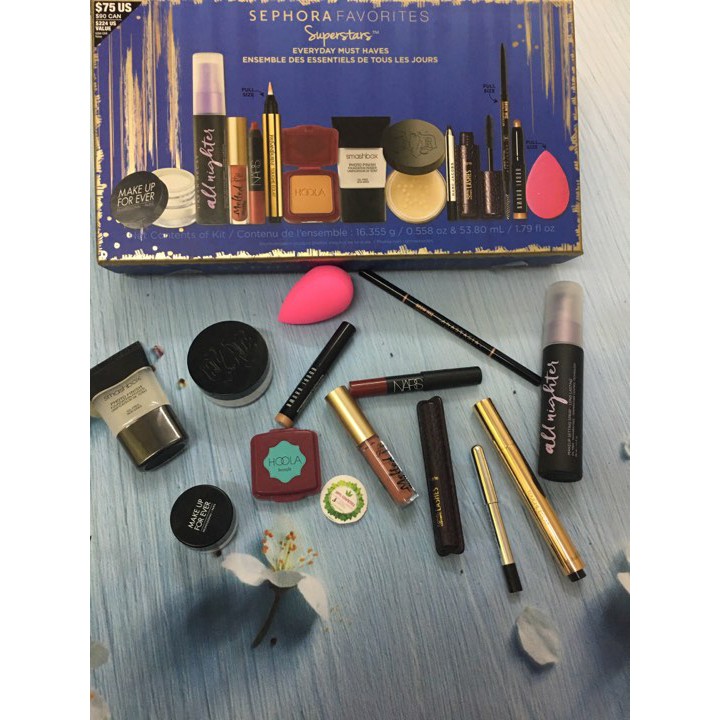 [Tách set]  Set trang điểm Sephora Superstar 2017