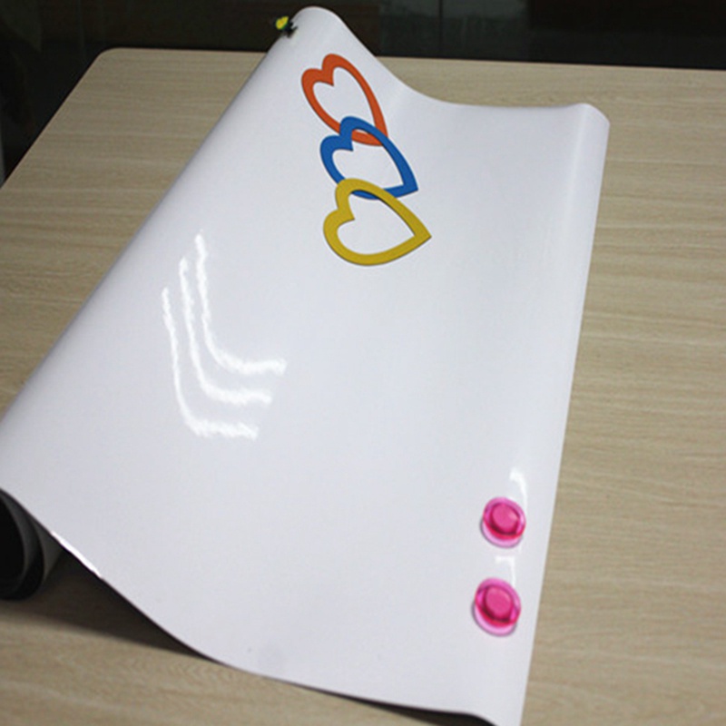 Set 2 Miếng Dán Tường Từ Tính Mềm Mại Dạng Bảng Đen Viết Phấn Có Thể Xóa Được