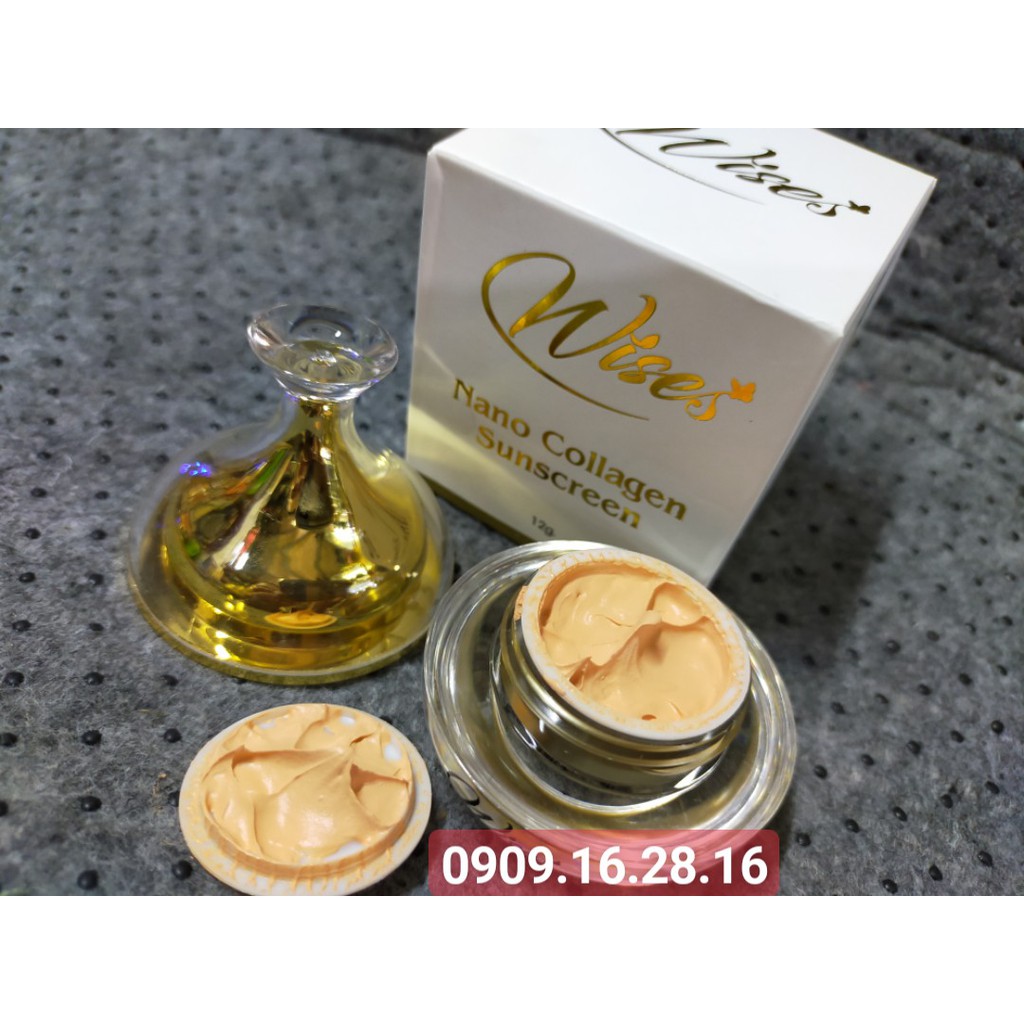 Kem chống nắng Wise Nano Collagen THÁI LAN [CHÍNH HÃNG]