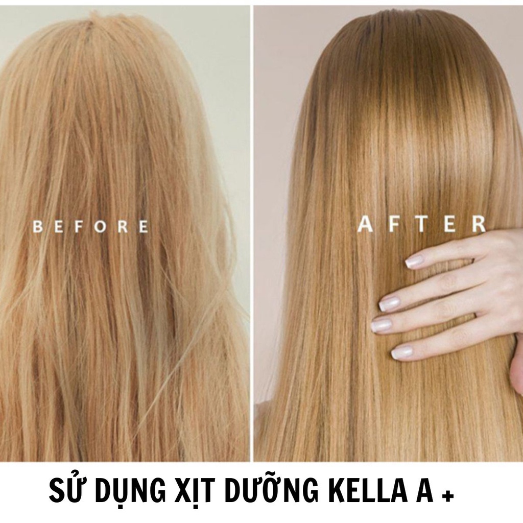 Xịt dưỡng tóc Kella phục hồi hư tổn, mềm mượt, chẻ ngọn, hương nước hoa 200ml XI03 #6