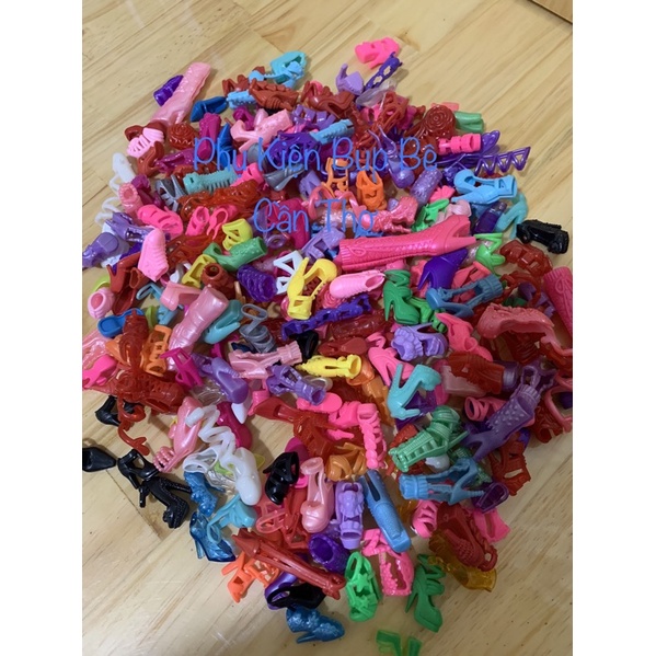 Set 15/20 đôi giày cho bup bê barbie, xinyi, kexin, licca…