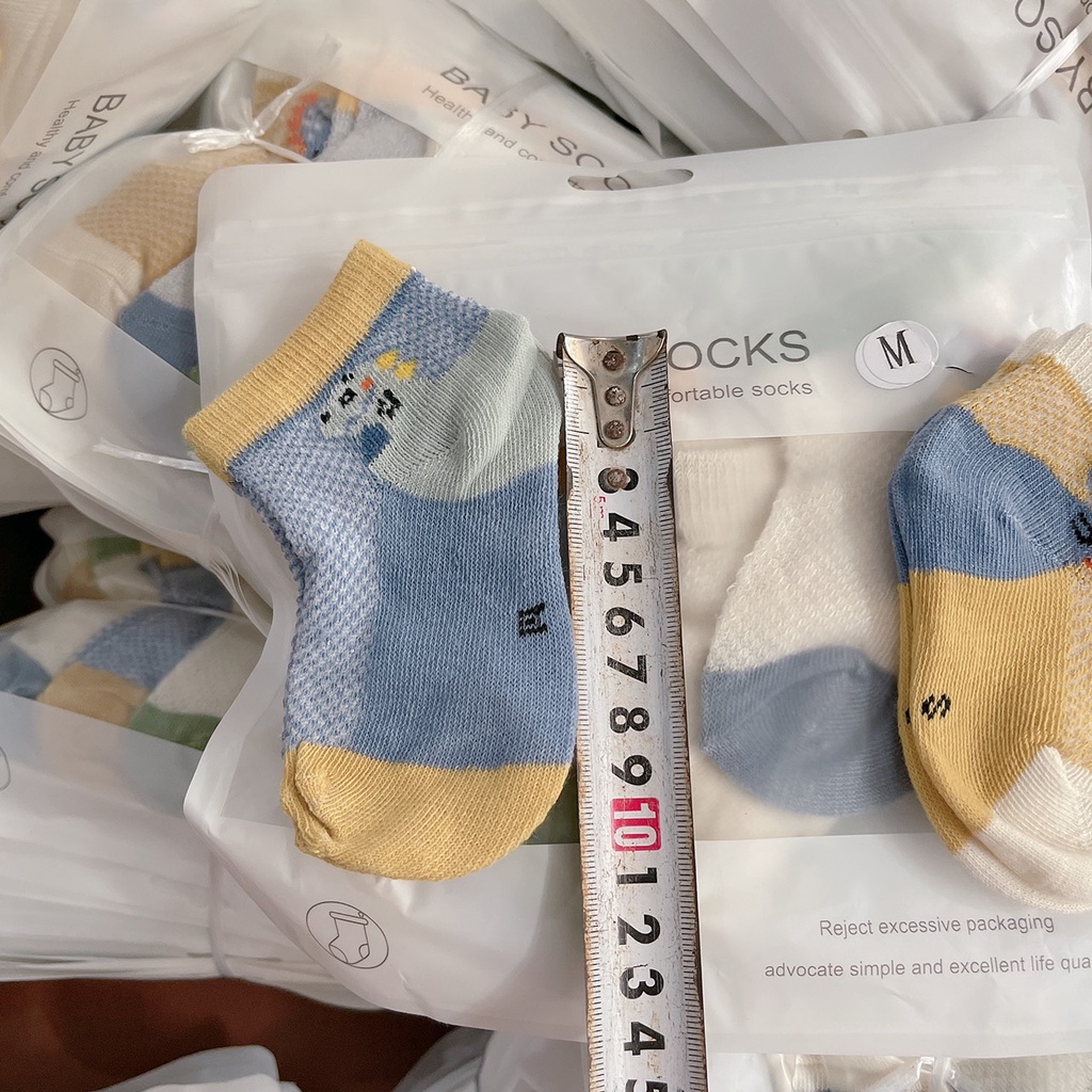 SET 5 ĐÔI TẤT LƯỚI KHỦNG LONG CHO BÉ