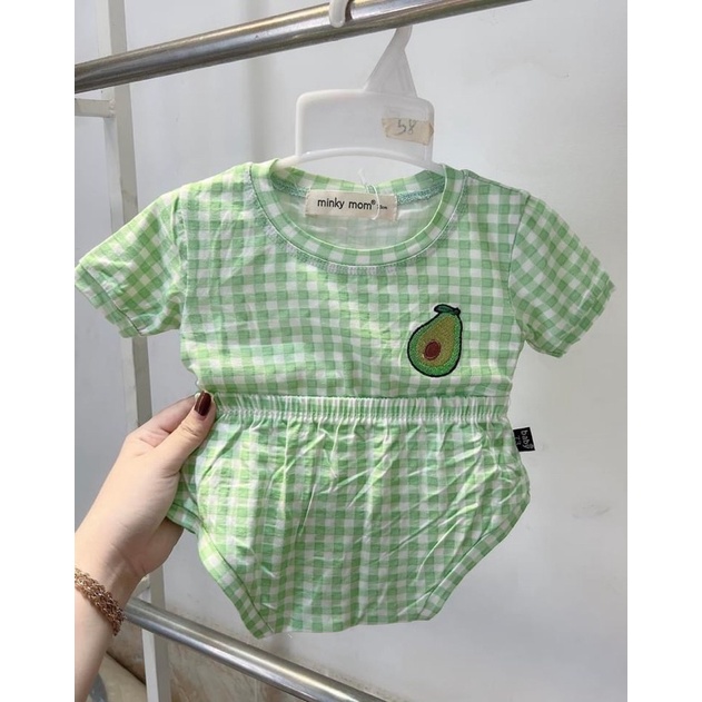 Bộ chip co giãn mềm mịn mát cho bé từ 4-18 kg