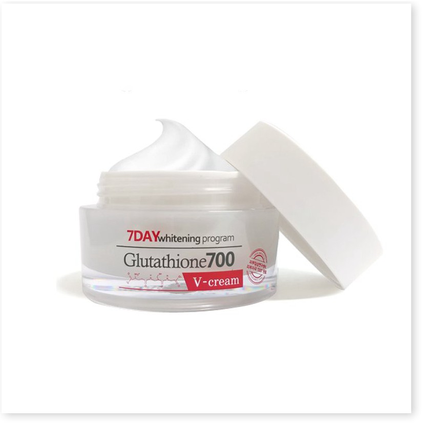[Mã giảm giá mỹ phẩm chính hãng] Kem Dưỡng Trắng 7 Day Whitening Program Glutathione 700 Cream