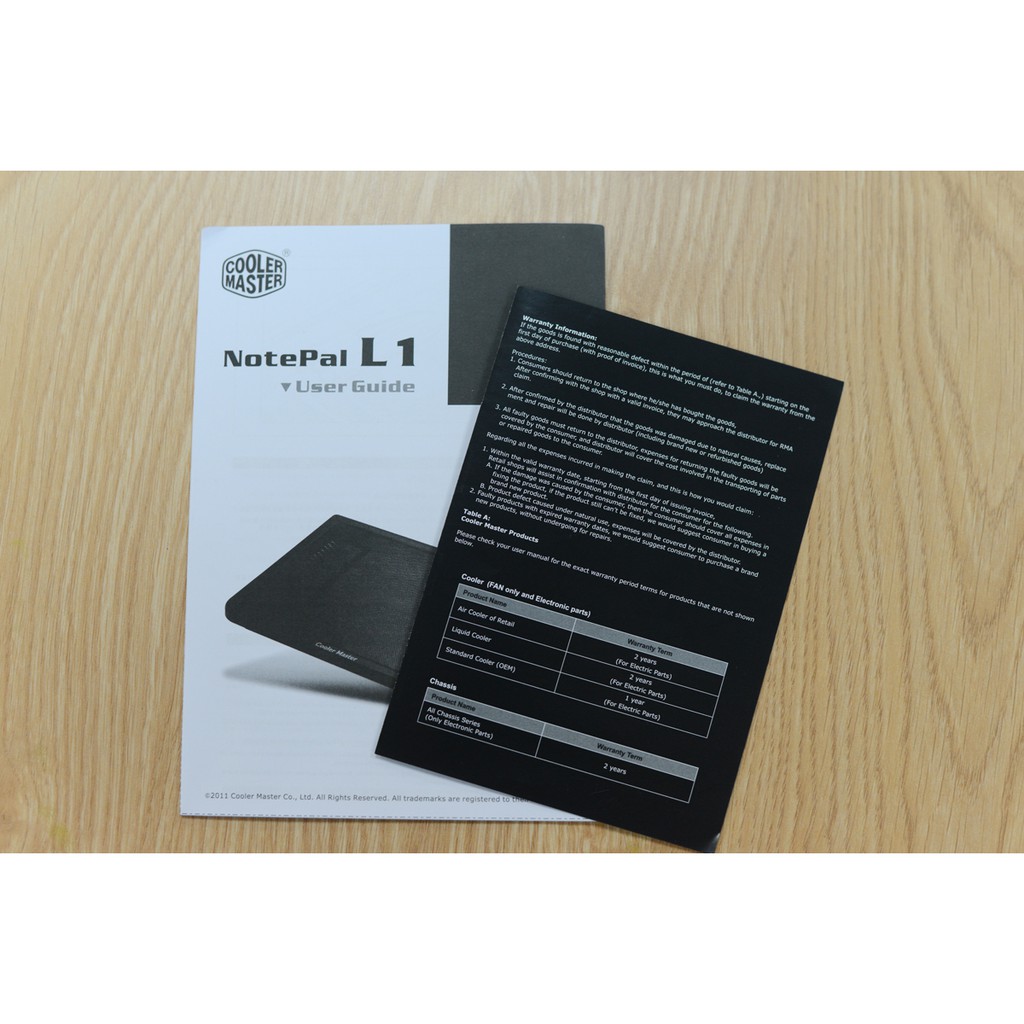 Đế tản nhiệt làm mát laptop Cooler Master L1 (14 - 17in)