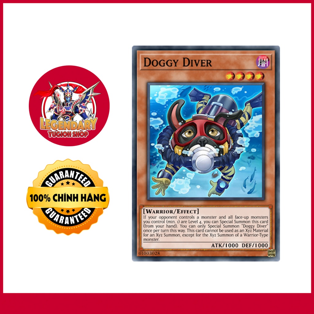 [Thẻ Bài Yugioh Chính Hãng] Doggy Diver