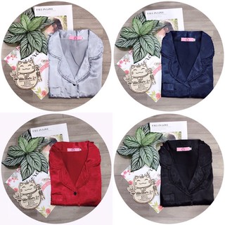 Đồ Bộ Pijama Lụa Bèo TNQD ( FreeSize 40kg-60kg)