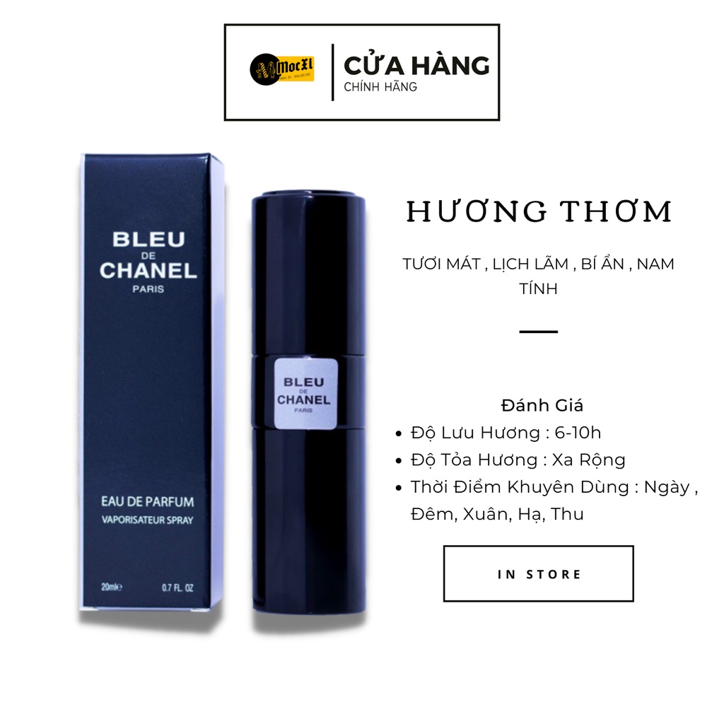 Nước hoa Nam Eau De Pafum lịch lãm - nam tính - lôi cuốn