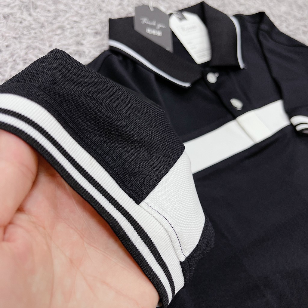Áo Polo mặc hè cao cấp thoải mái,vải cotton co giãn thoáng mát mặc không bị kích hoạt động cực thoải mái-Mã A02-ZONADO | BigBuy360 - bigbuy360.vn