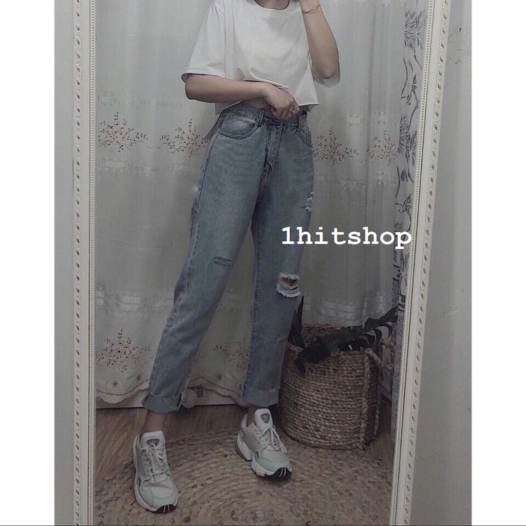 Quần DÀI JEAN 07 Ulzzang Nữ 1hitshop