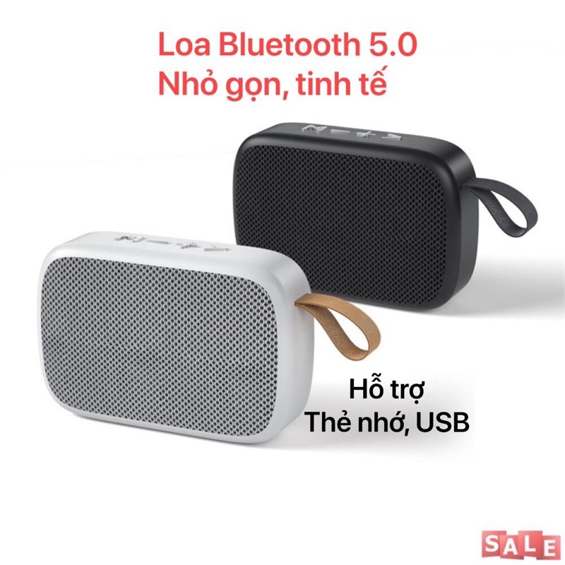 Loa nghe nhạc Bluetooth 5.0 Wekome D20, gắn thẻ nhớ, USB