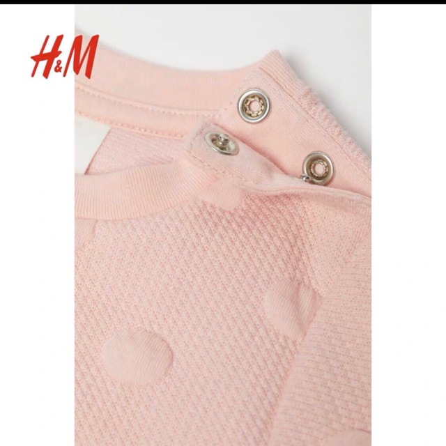 Váy nỉ HM dư xịn cho bé- ảnh mẫu mặc