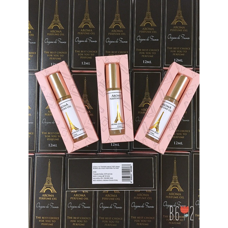 Tinh dầu nước hoa pháp Aroma 12ml
