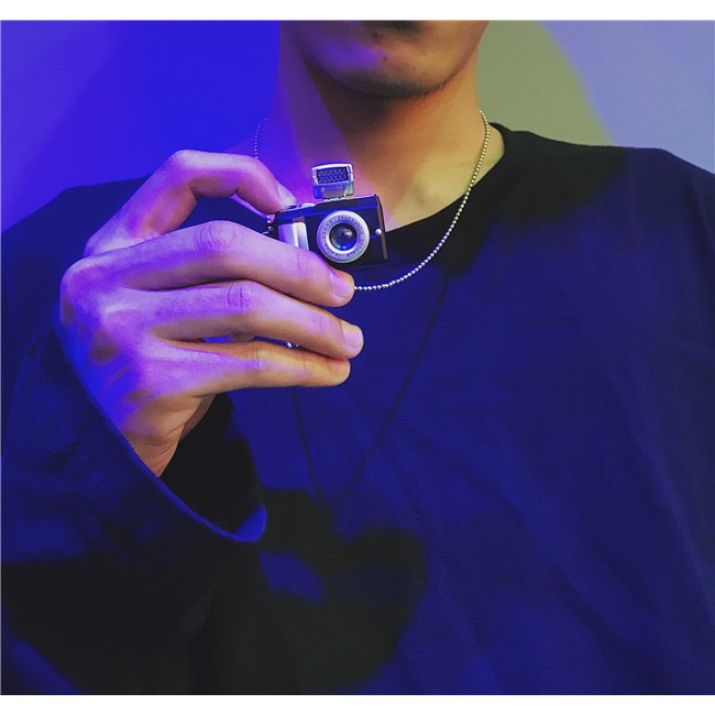 Dây chuyền nam phong cách Nhật Bản - mặt dây chuyền hình máy ảnh độc đáo