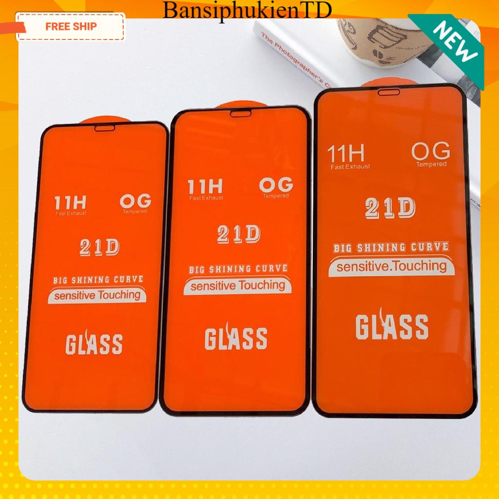 Kính Cường Lực Full keo iPhone 14, 13 , 13 Pro Max , 12 , 12 Pro Max , 11 , 11 Pro Max , Xs , Xs Max Siêu Bền, Siêu Cứng