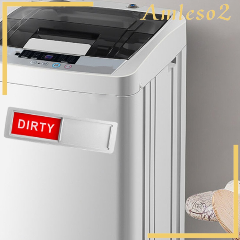 Thanh nam châm ký hiệu sạch/ bẩn dành cho máy rửa chén trong nhà bếp