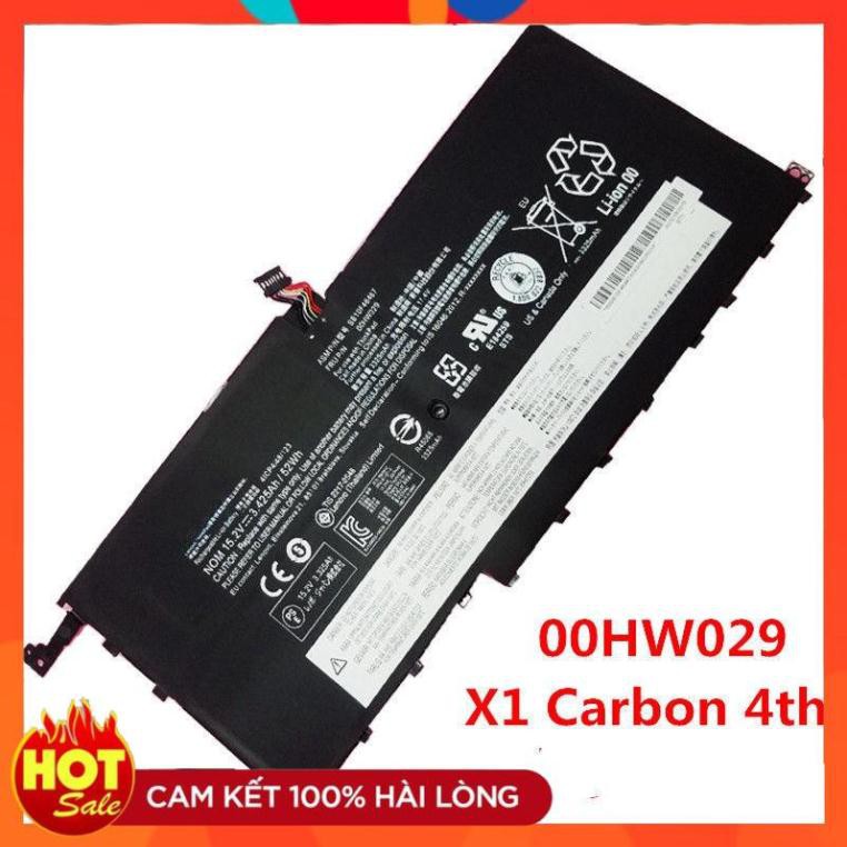 [Mã 273ELHA100K0 hoàn 7% đơn 500K]  PIN ZIN  Pin Laptop Lenovo X1 CARBON GEN4,GEN6(SB10K97566)