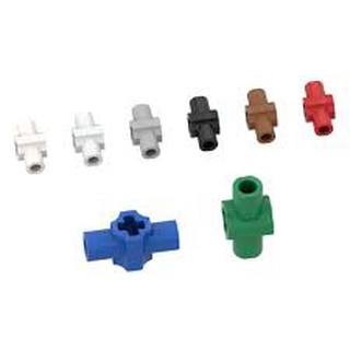 Gạch Lego Trục kết nối với 2 thanh đỡ / Lego Part 24122: Technic, Axle Connector Hub with Two Bar Holders