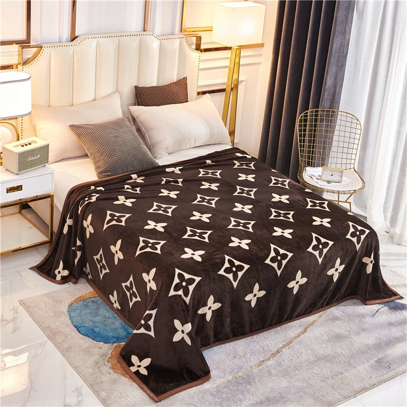 Chăn Vải Flannel Mềm Mại Giữ Ấm Mùa Đông Dùng Khi Đi Du Lịch