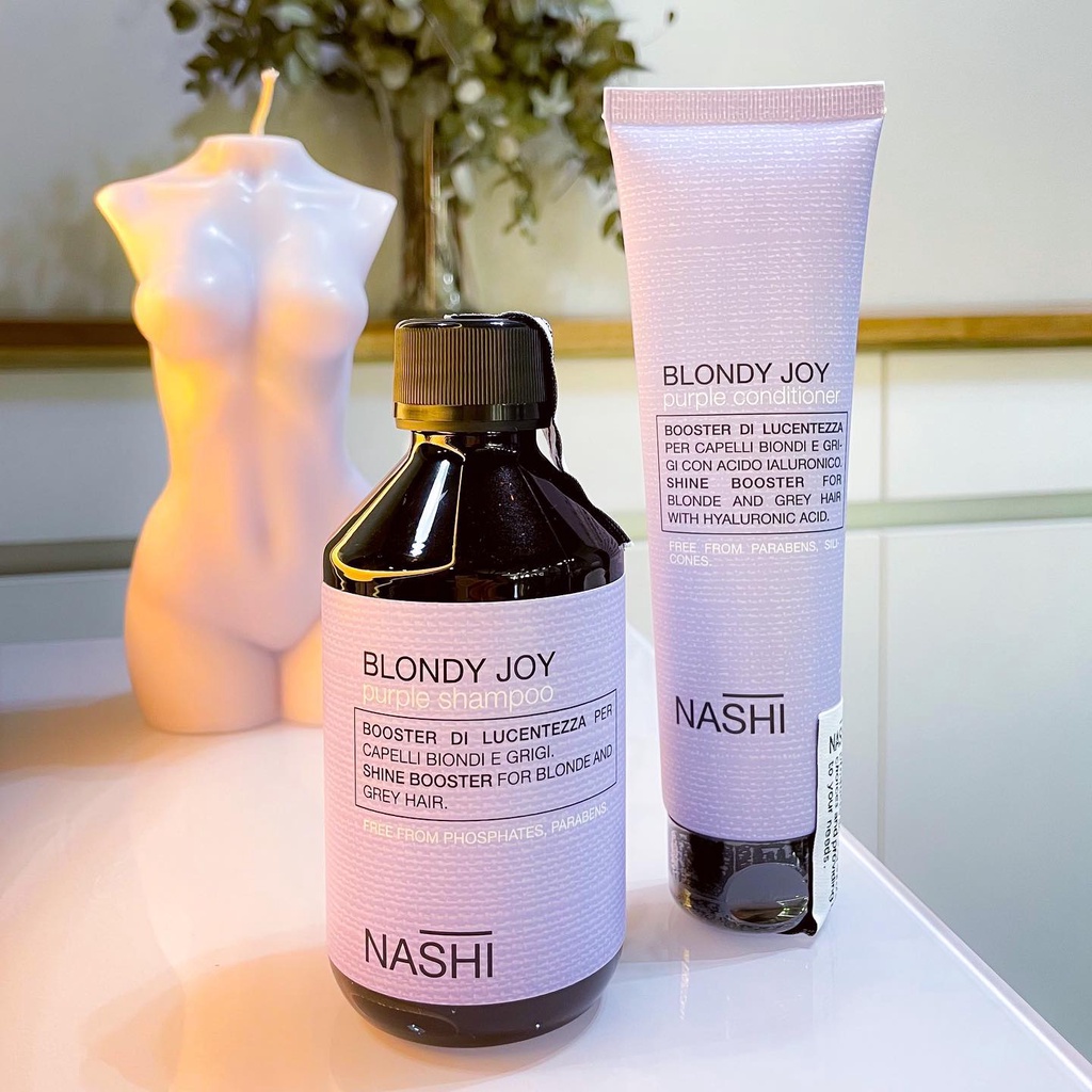 DẦU XẢ NASHI BLONDY JOY DÀNH CHO TÓC TẨY VÀNG HOẶC MÀU LẠNH 150ML