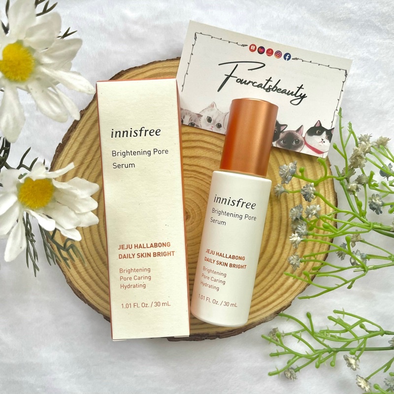 Tinh Chất Dưỡng Ẩm, Làm Sáng, Chăm Sóc Lỗ Chân Lông Innisfree Brightening Pore Serum