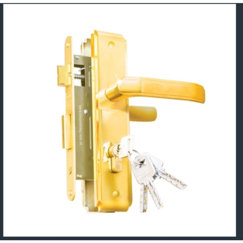 khóa tay gạt việt tiệp 4325 PVD