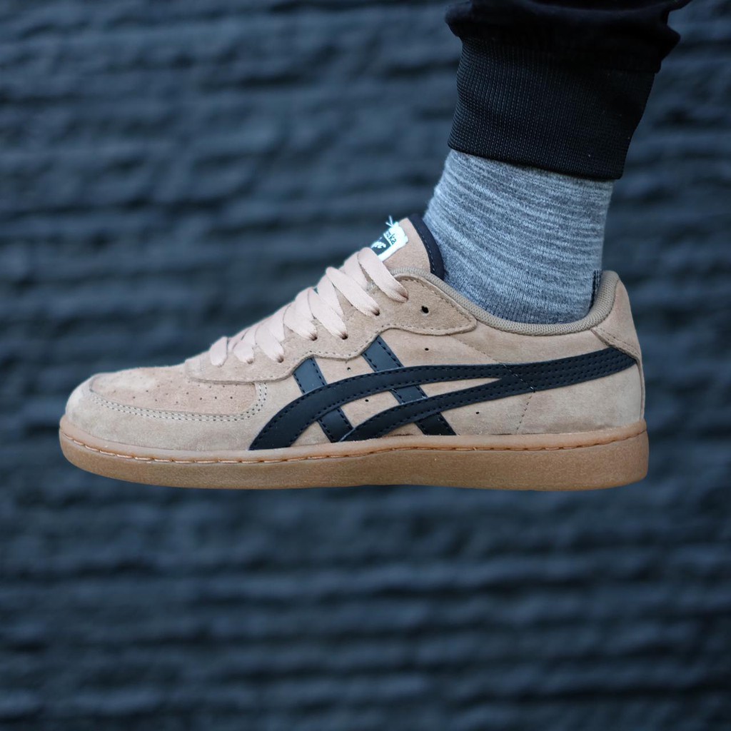 Onitsuka Tiger Giày Bata Da Lộn Thời Trang Năng Động