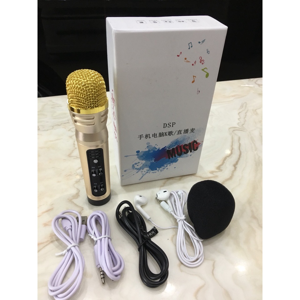 Micro Thu Âm C28 Bluetooth. Kiểu Dáng Nhỏ Gọn, Hát Livestream, Karaoke, Giả Giọng Người Già, Trẻ Em, Chế Độ Autotune