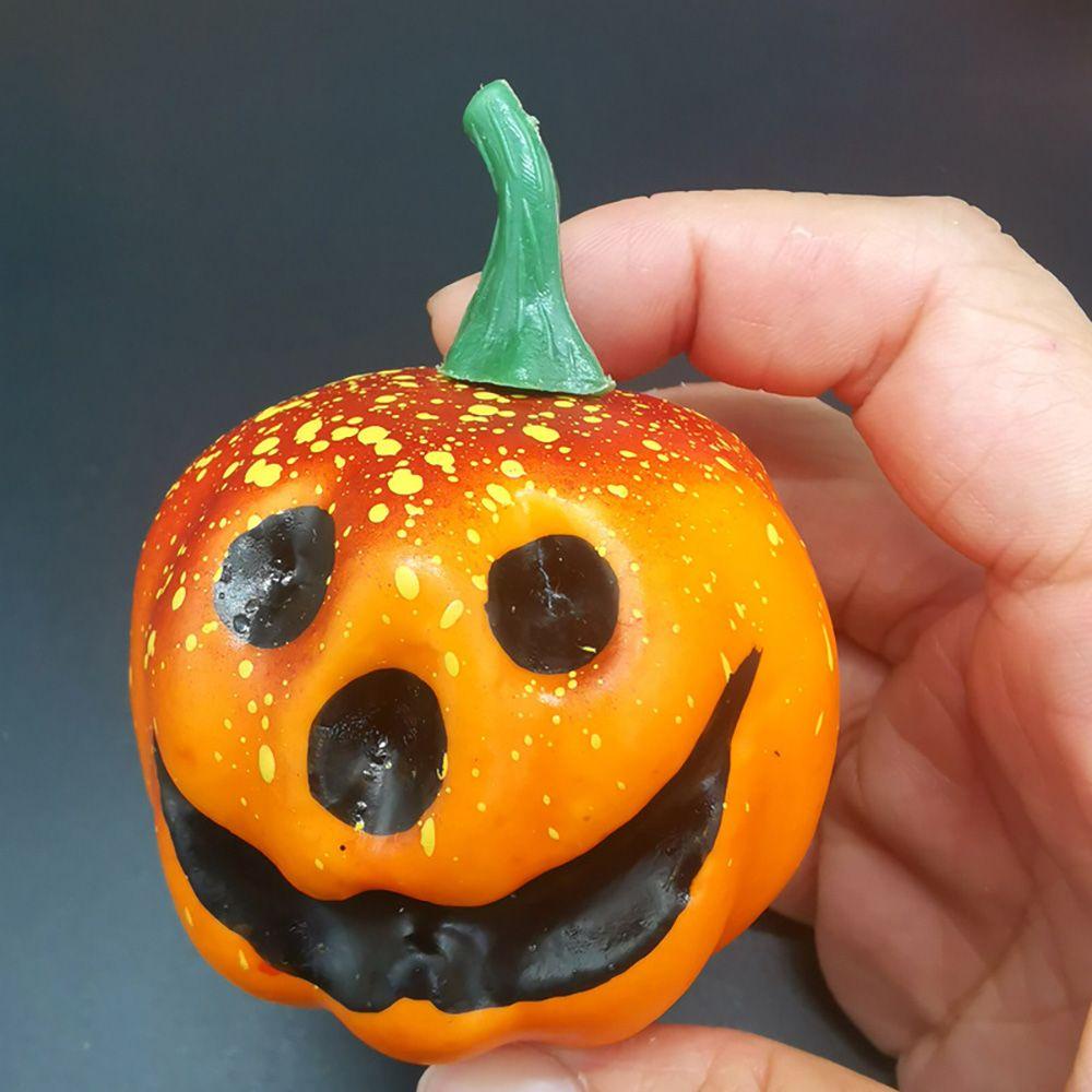 YOLA Set 6 Quả Bí Ngô Giả Trang Trí Halloween