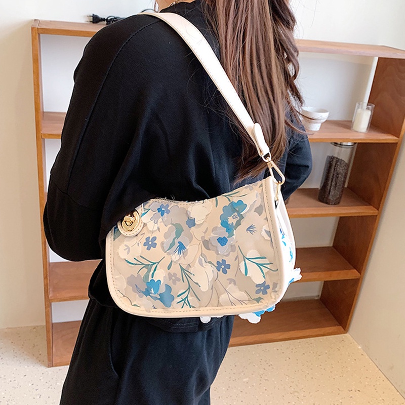 Túi Đeo Vai Đính Hoa Thời Trang Xinh Xắn Cho Nữ