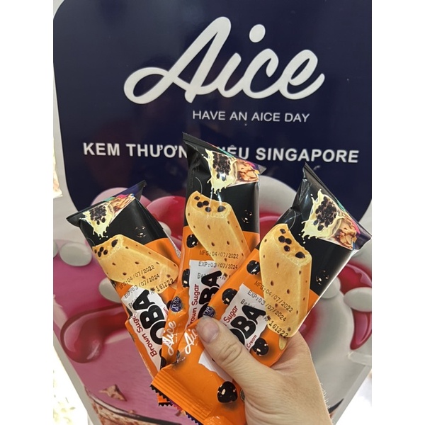 KEM AICE TRÀ SỮA TRÂN CHÂU