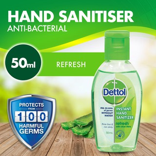 DETTOL Chai đựng nước rửa tay khử trùng 50ml