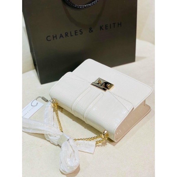 TÚI C.NK VÂN DA RẮN SIZE 22