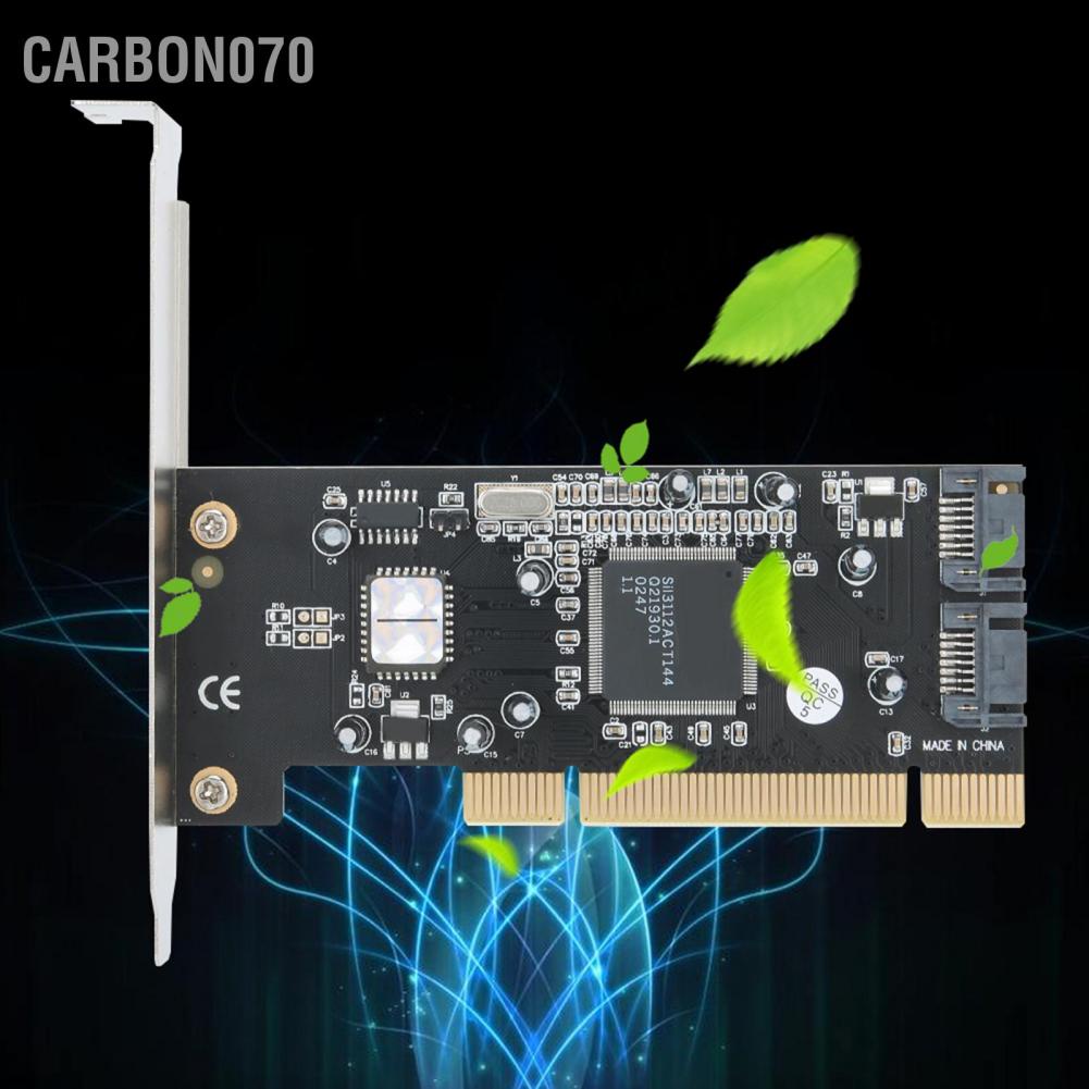 Card Carbon070 2 Kênh Cho RAID PCI SATA150 Và Windows 98SE / ME NT4.0 2000 XP Vista Win 7