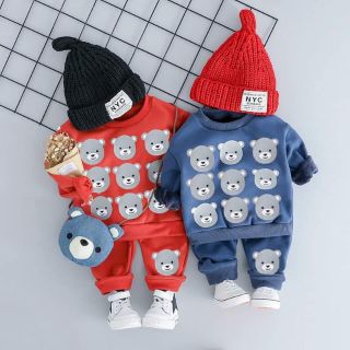 Bộ gấu cho bé trai/ bé gái 7-18kg