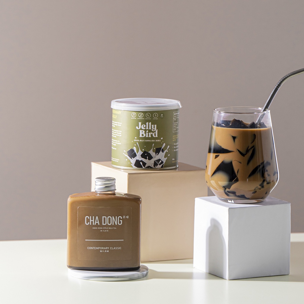 Combo2L - 2 Lon Thạch Sương Sáo Jelly Bird Bản Light - Dành Cho Người Ăn Kiêng, Giảm Cân