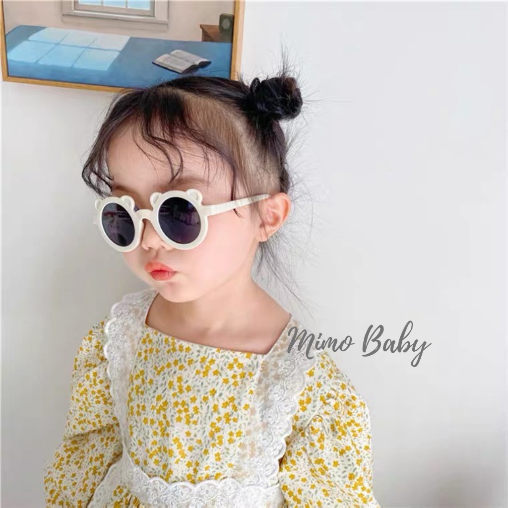 Kính râm hình gấu chống nắng UV400 cho bé K06 Mimo Baby