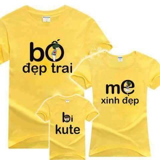 Áo thun gia đình giá rẻ vô địch