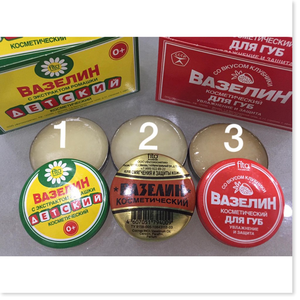 Kem chống nẻ Vaseline hộp sắt xách tay Nga chính hãng.